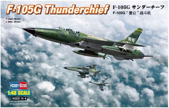 HobbyBoss 1/48 F-105G Thunderchief 80333